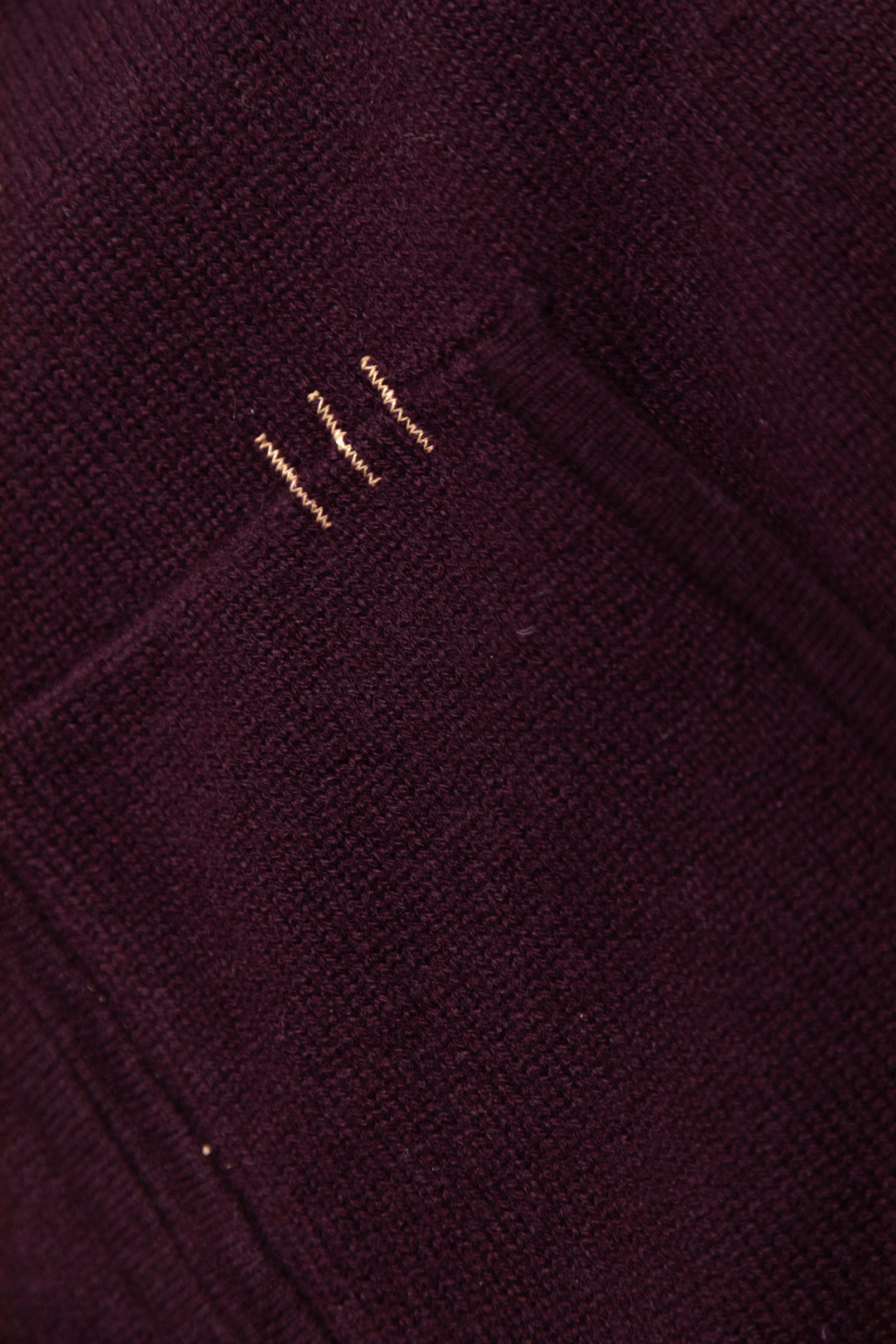 Cashmere Jacket - Aubergine